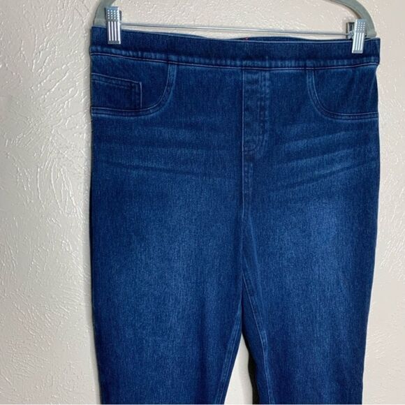 Spanx jean-ish high waist ankle skinny jeans blue - Picture 3 of 12